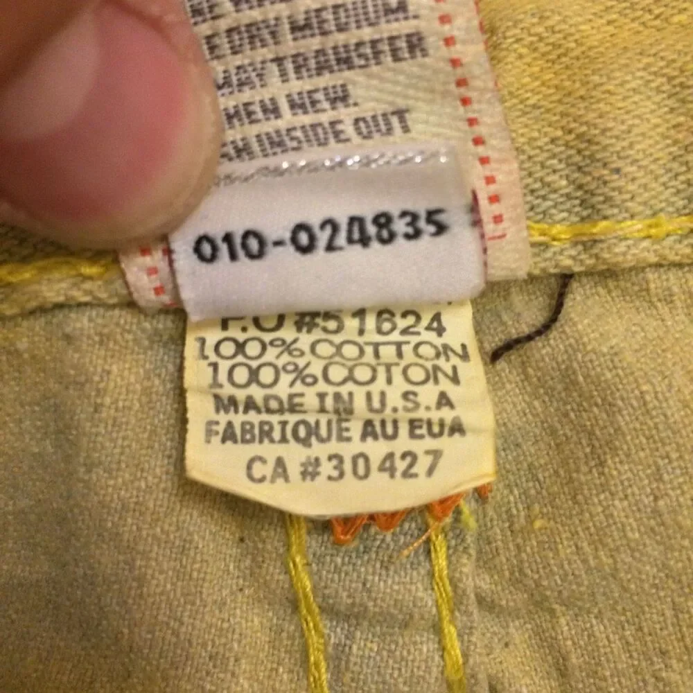 True Religion yellow wash jeans 36